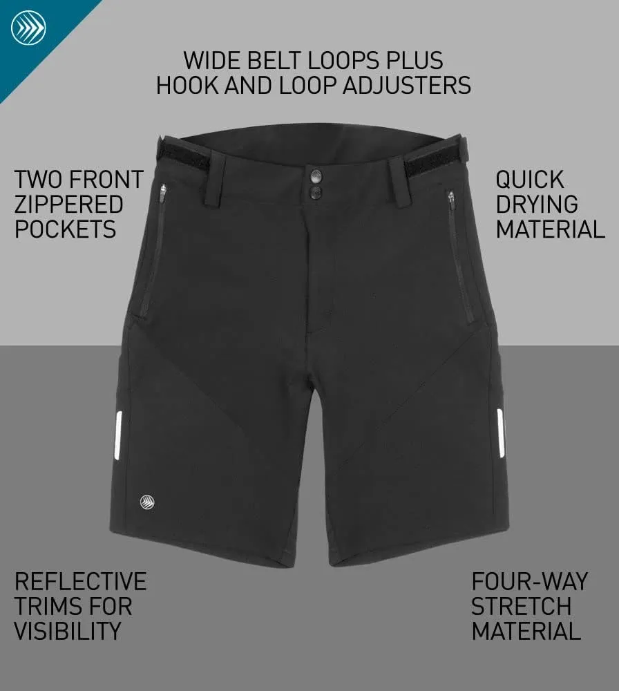 | Men's Venture Trail Shorts | Loose Fit Multi-Sport Activewear Shorts