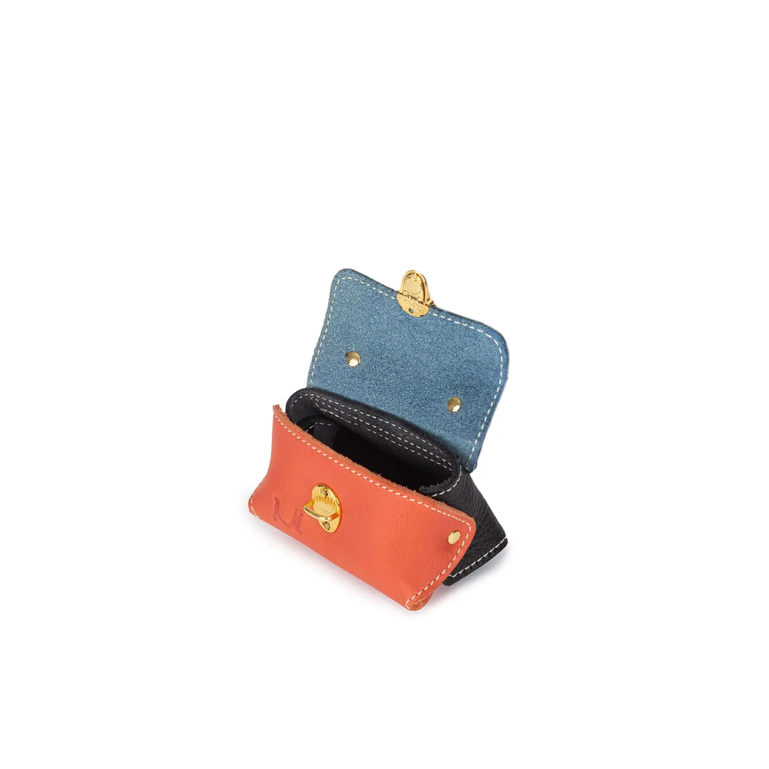 0395 Moments Mini-bag Charm in Leather