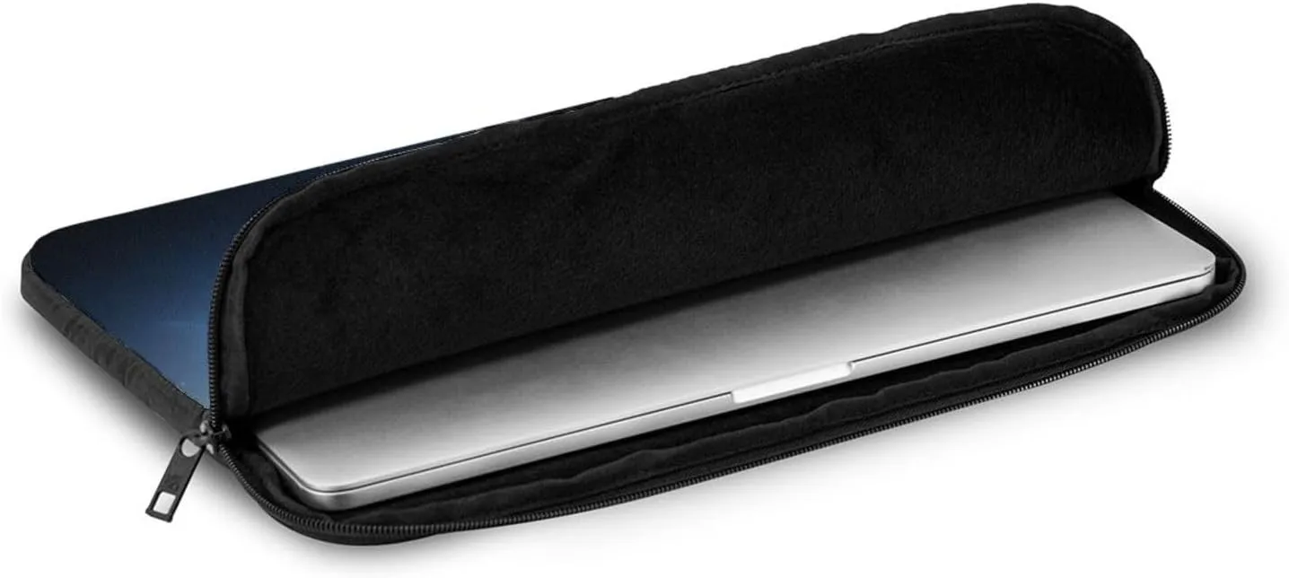 10 Inch Laptop Sleeve Bag Waterproof Shockproof Laptop Case Bag Earth and Moon Computer Skin Bags Lightweight Tablet Carrying Case