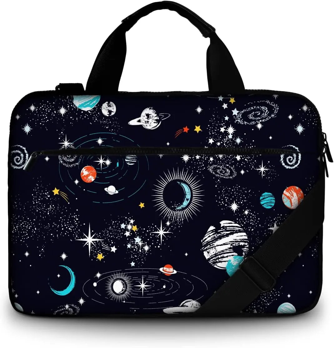 11.6 12 12.9 13 13.3 Inches Canvas Laptop Carrying Shoulder Sleeve Carrying Case Ultrabook Protective Bag Briefcase