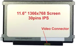 11.6 inches IPS Screen Compatible with N24 Winbook 81AF 81AF0003US 81AF0006US Also fit N116BCA-EA1,NV116WHM-N45 V3.0, NV116WHM-N41