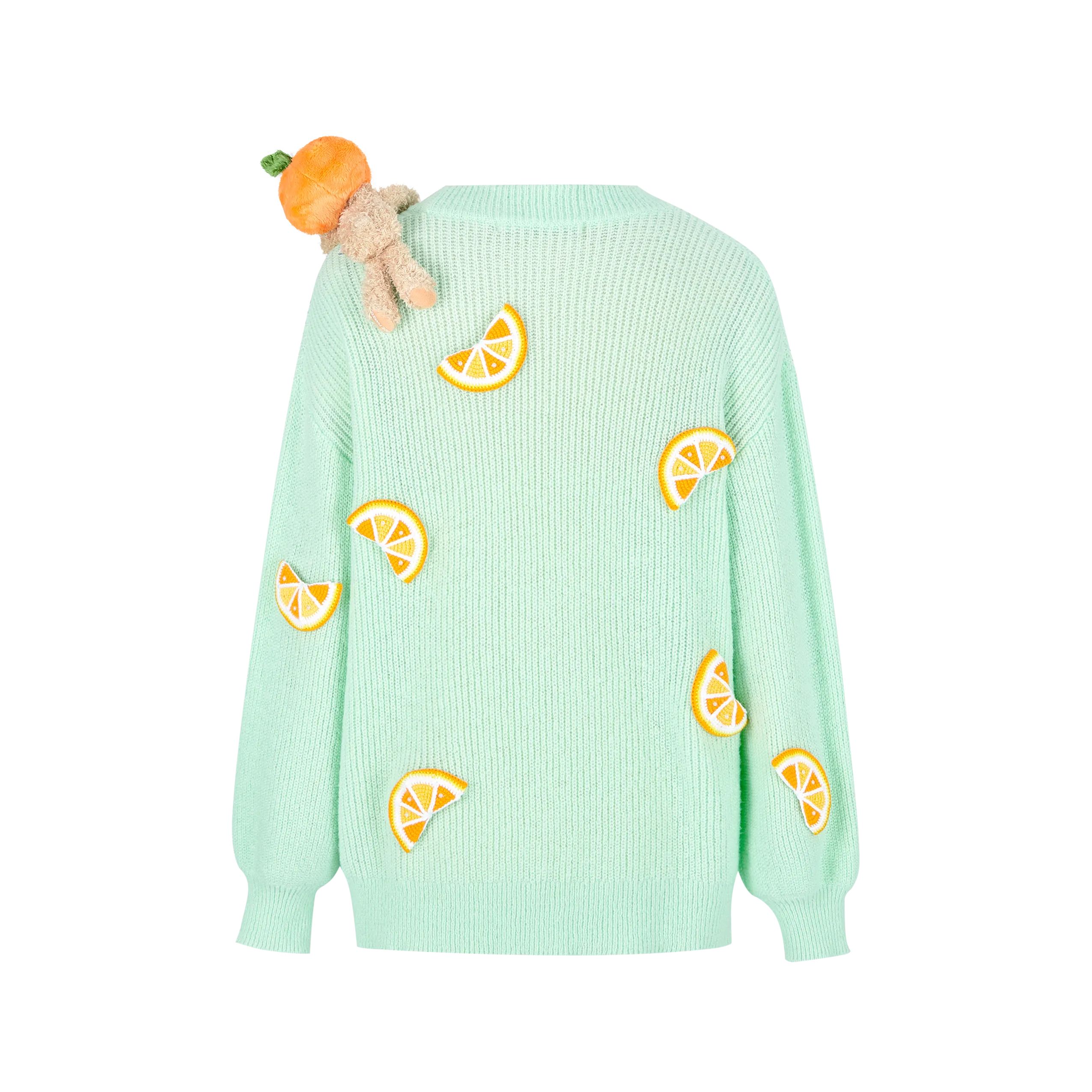 13DE MARZO Bear Mini Fruit Sweater