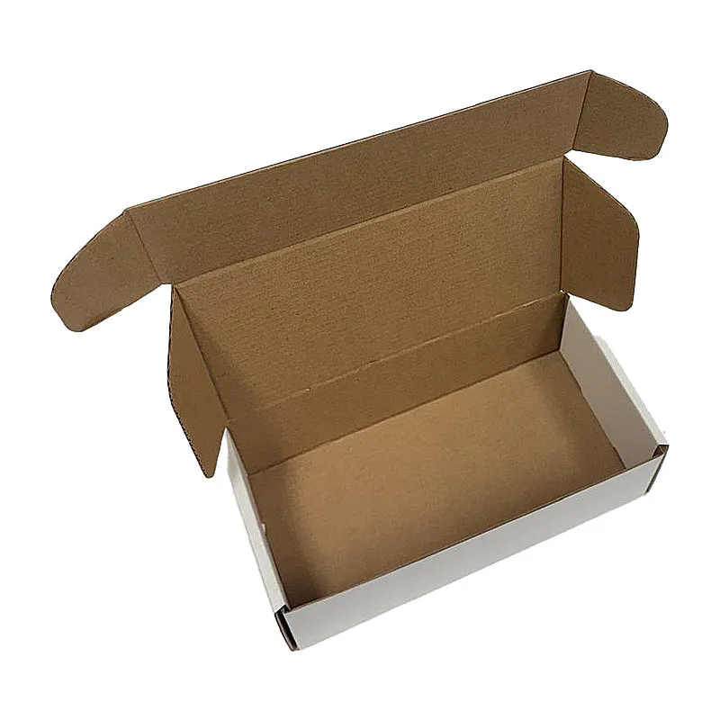 205x100x60mm -(100 PCS)- White Die-Cut Boxes