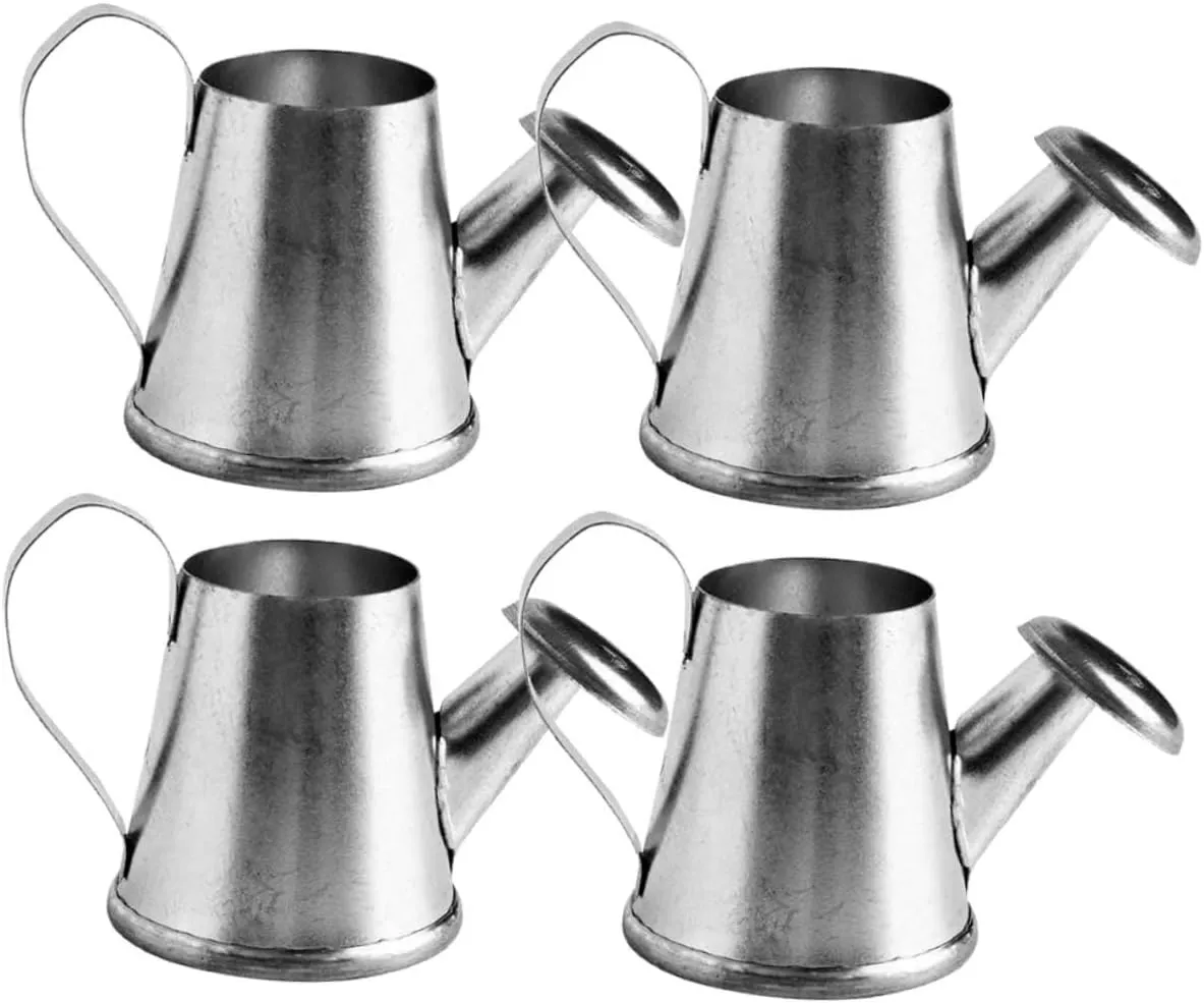 20pcs Iron Watering Cans Cute Handheld Watering Pots for Boys and Girls for Dollhouses Garden Decor and Photo Props Lightweight Design for Easy Use