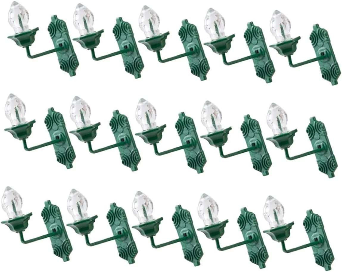 25pcs Miniature Wall Lights for -Landscape Decor Warm Led Decor for Dollhouses and Sand Table Models to Install