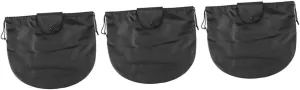 3 Pieces Helmet Storage Bag Hockey Visor Cover Bag Creative Helmet Holder Helmet Bag with Drawstring Polyester American Football Travel Electric Car