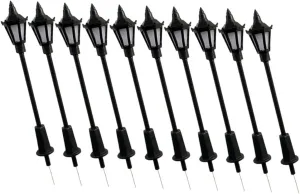 30 pcs Scale House Lights Table Accessories for Mini House Adornment and Scene Creation