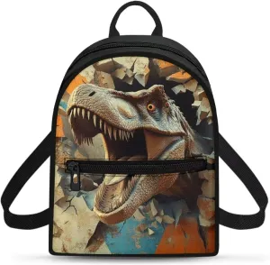 3D Dinosaur Backpack for Kids 2-4 Boys Kindergarten Elementary Toddler Backpack 1-3 Y First Grade Students for Birthday Holiday Back to School