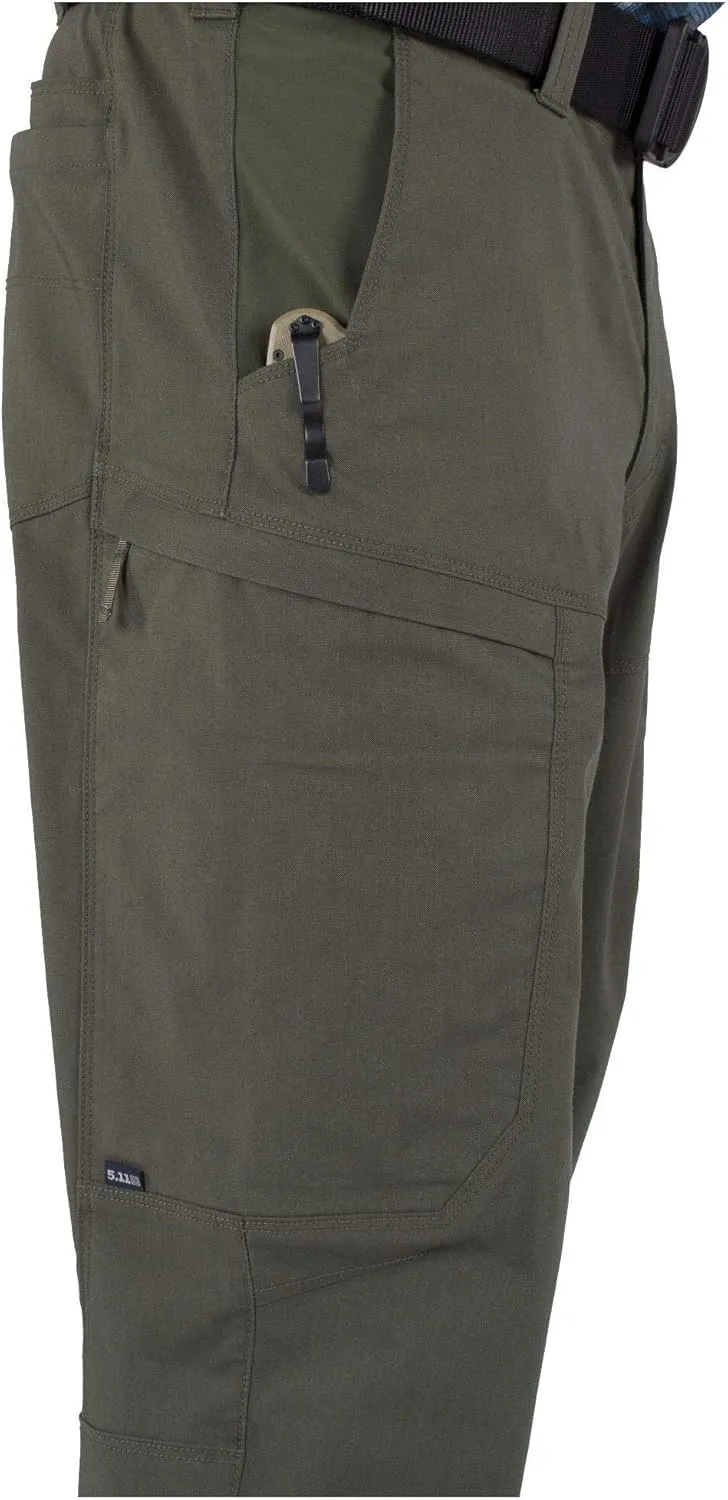 5.11 Tactical Men's Apex Pants, Regular Fit, Gusseted, 10 Pockets, Style 74434