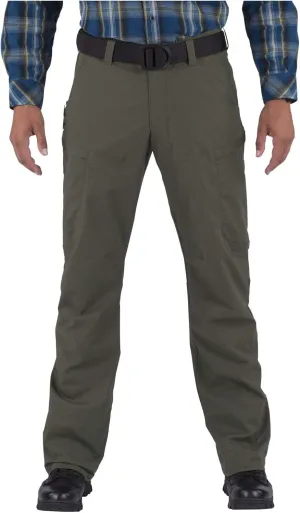 5.11 Tactical Men's Apex Pants, Regular Fit, Gusseted, 10 Pockets, Style 74434