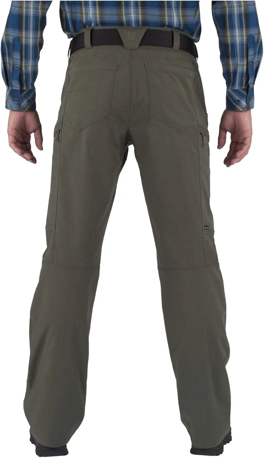 5.11 Tactical Men's Apex Pants, Regular Fit, Gusseted, 10 Pockets, Style 74434