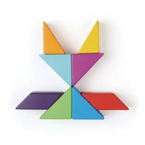 8 Piece Designer Magblocks | Tender Leaf Toys