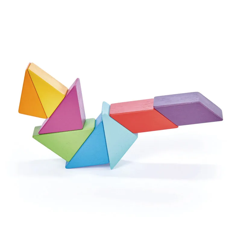 8 Piece Designer Magblocks | Tender Leaf Toys
