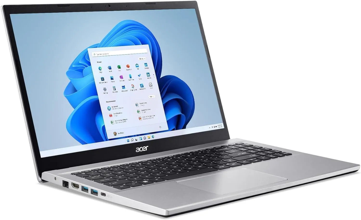 acer 2024 Aspire 3 Laptop for Business and Students, 15.6" FHD Display, AMD Ryzen 7-5700U(8 cores), 16GB RAM, 1TB SSD, AMD Radeon Graphics, Wi-Fi 6, Windows 11 Pro, with Gaming Mouse