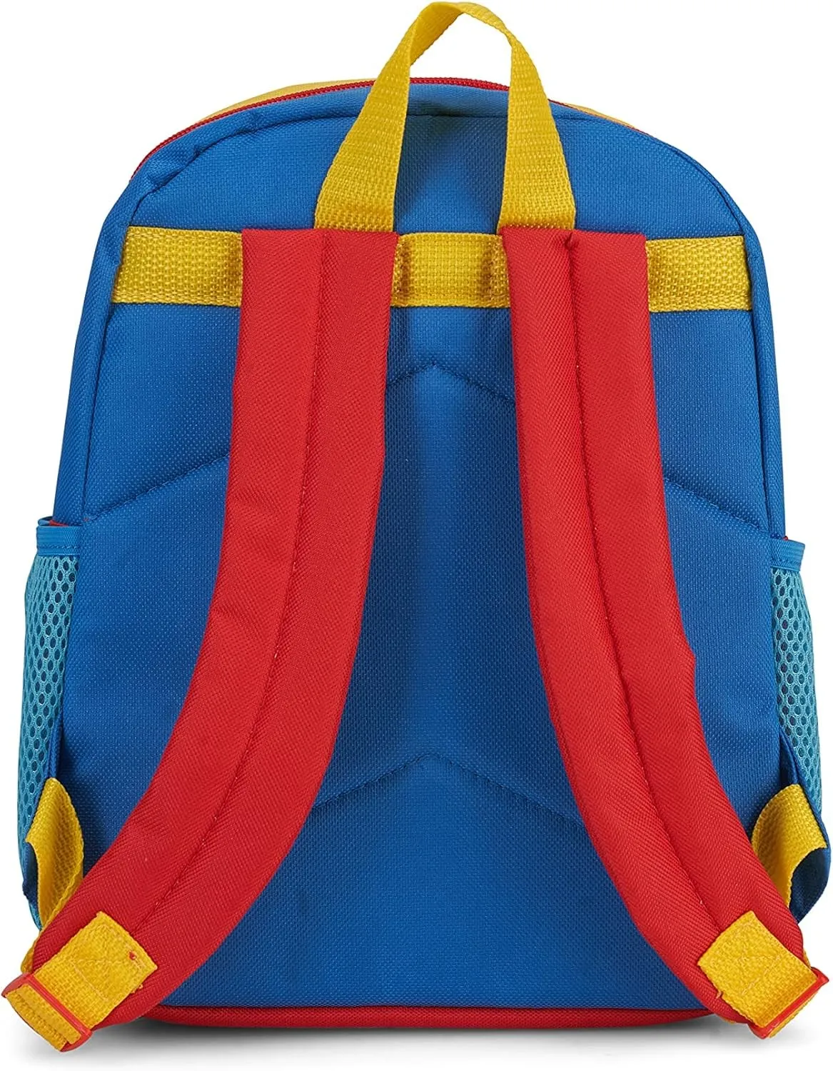 AI ACCESSORY INNOVATIONS Cocomelon JJ's Playtime Interactive Mini Backpack for Boys and Girls, Pre-school Schoolbag with Padded Back and Adjustable Straps, Versatile 12”