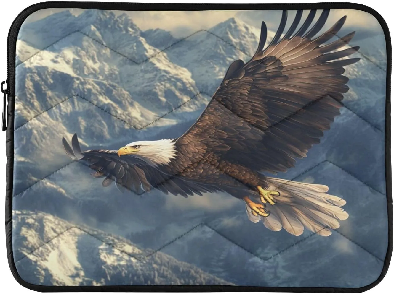 ALAZA Eagles Soars Over The Mountains Laptop Sleeve Bag Waterproof Protective Notebook Case, 15.6 Inch