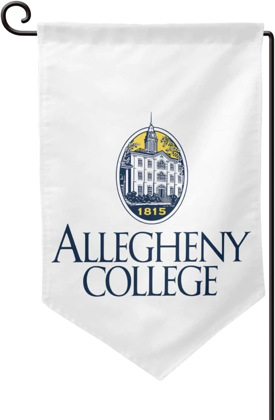 Allegheny A College Logo Garden Flag Double Sided Banners For Outdoor Indoor Home Garden Yard Decorations