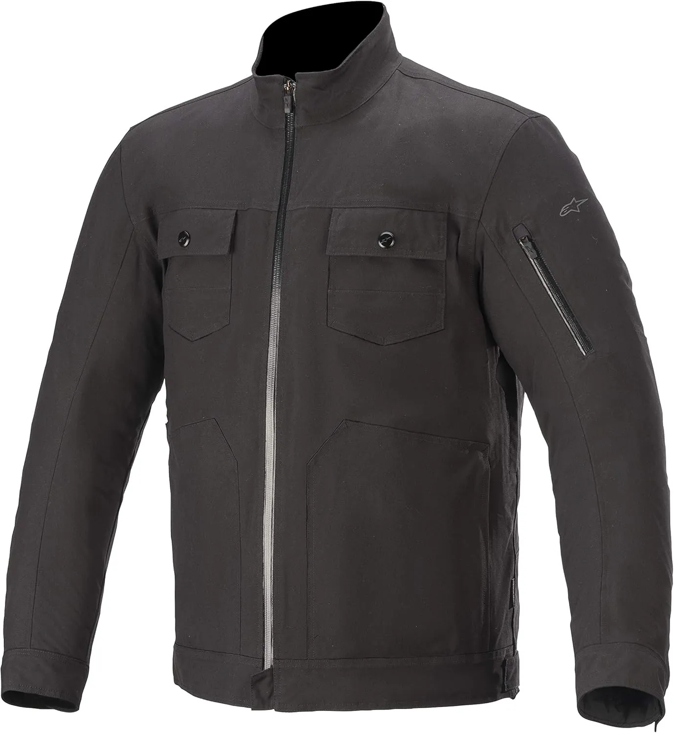 Alpinestars Solano Waterproof Men's Street Motorcycle Jackets - Black / 2X-Large