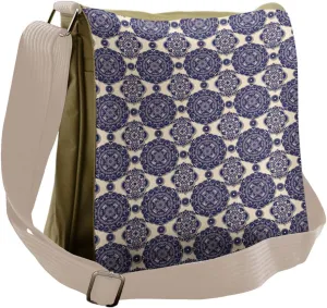 Ambesonne Mandala Messenger Bag, Medieval Exotic Revival, Unisex Cross-body