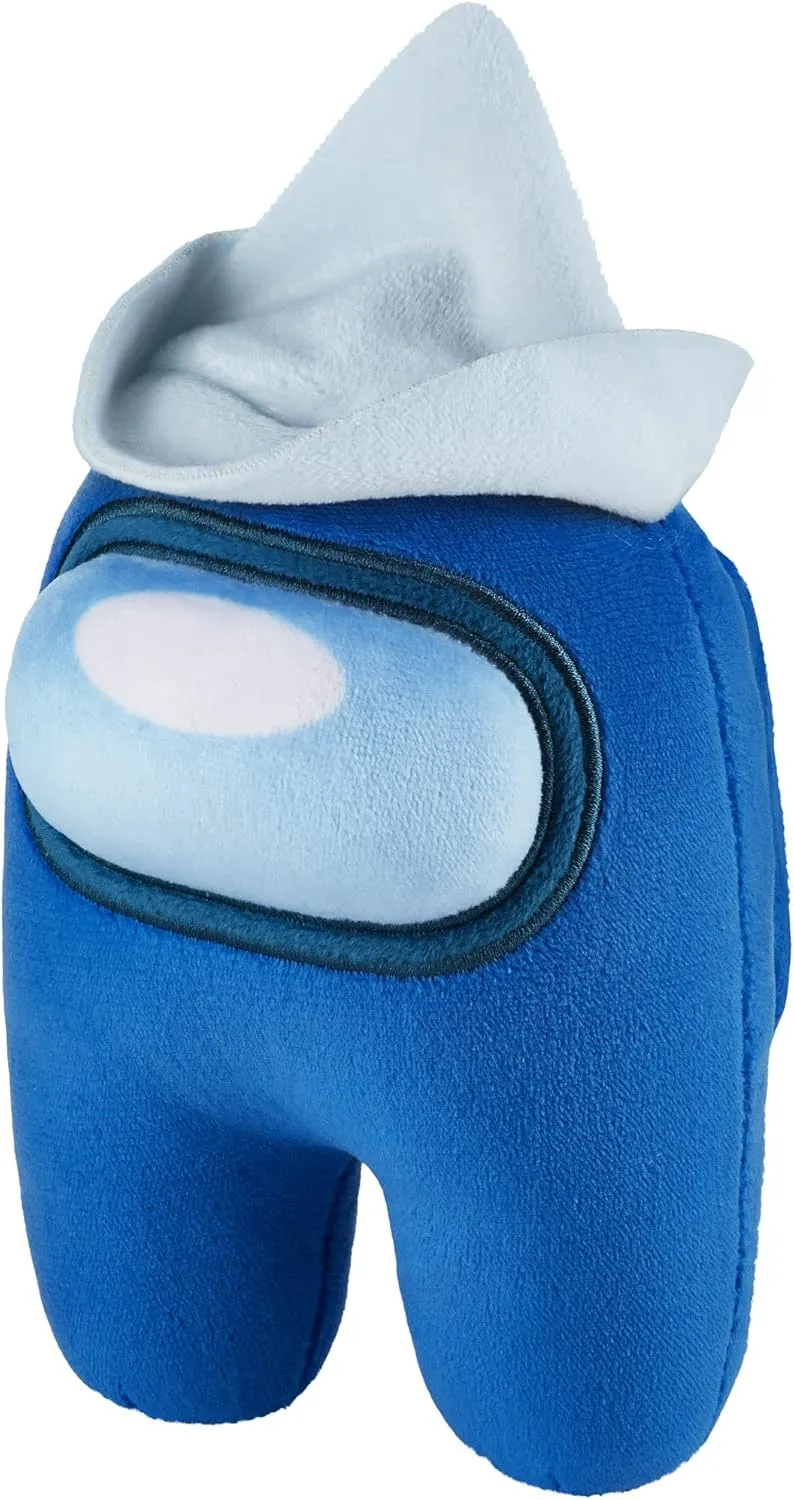 Among Us Plush Buddy Blue Crewmate White Sailor Hat 8" Soft Doll Game P.M.I.