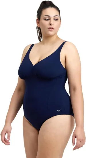 ARENA Bodylift Women's Maura C-Cup Plus Size One Piece Shaping Swimsuit U Back Tummy Control Ladies Pool Beach Bathing Suit