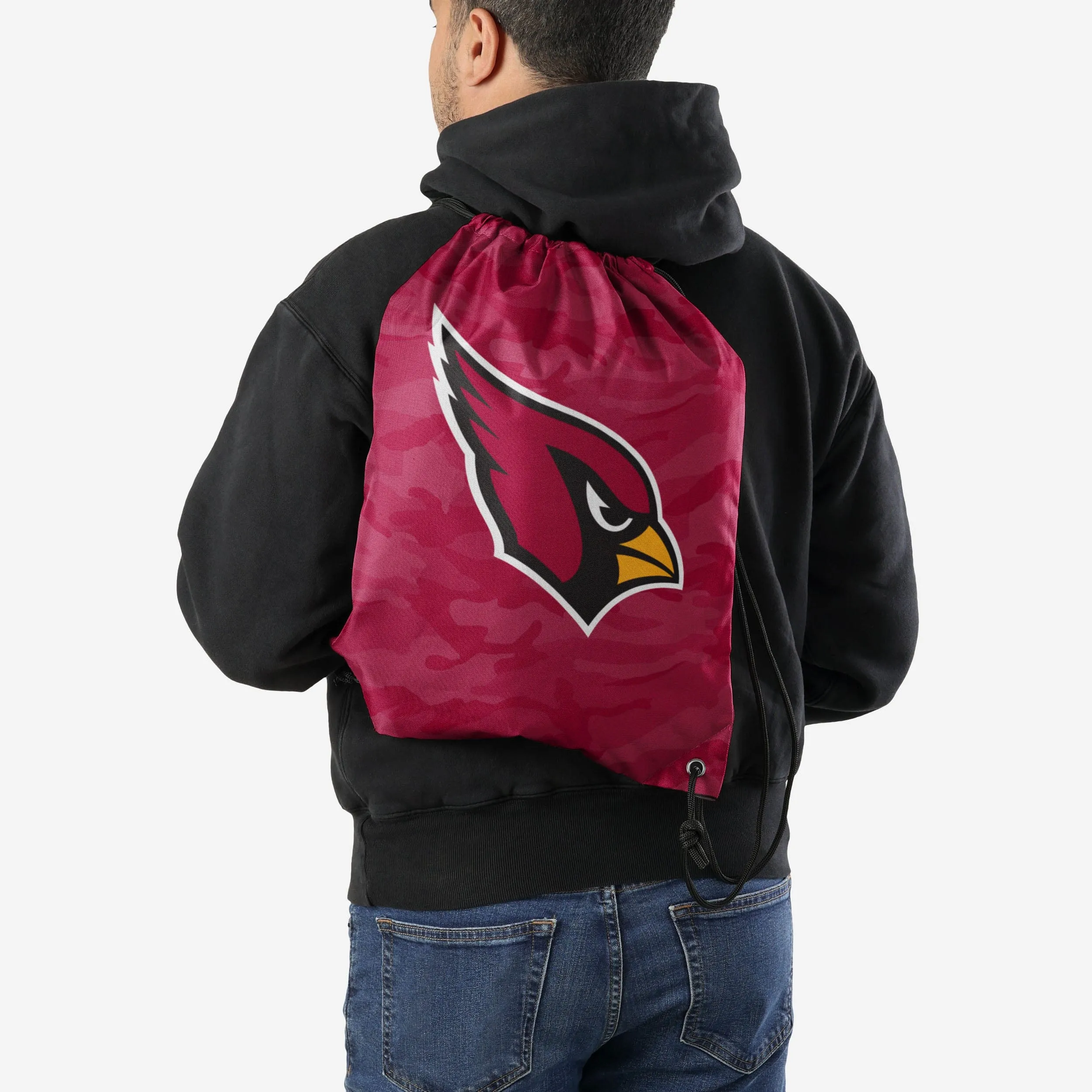 Arizona Cardinals Big Logo Camo Drawstring Backpack