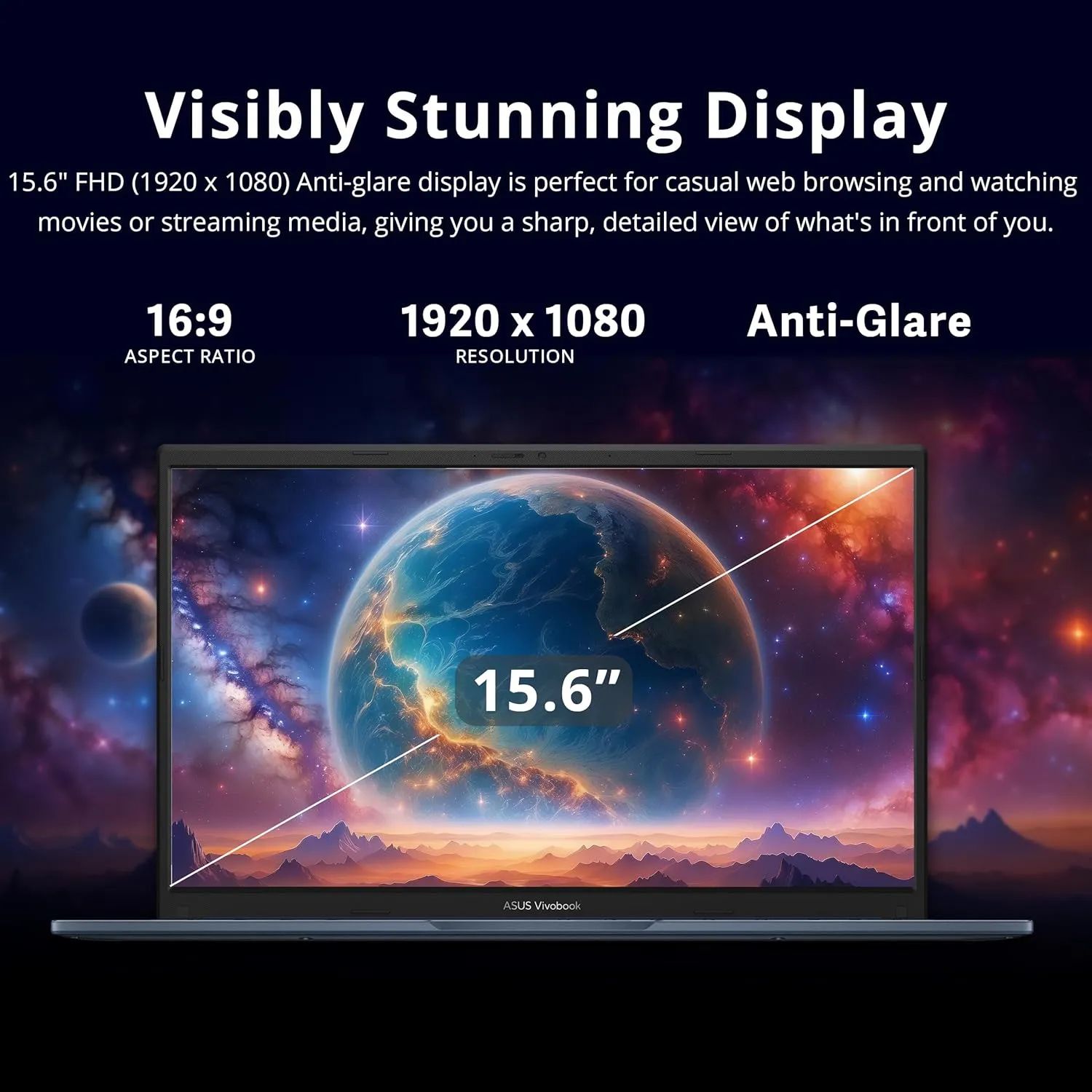 ASUS Vivobook 15.6 FHD Laptop, Intel i5-1235U, 16GB DDR4 RAM, 672GB Storage (512GB SSD 160GB Docking Station Set), Intel Iris Xe Graphics, Number Pad, WiFi 5, Win 11 Pro, Quiet Blue