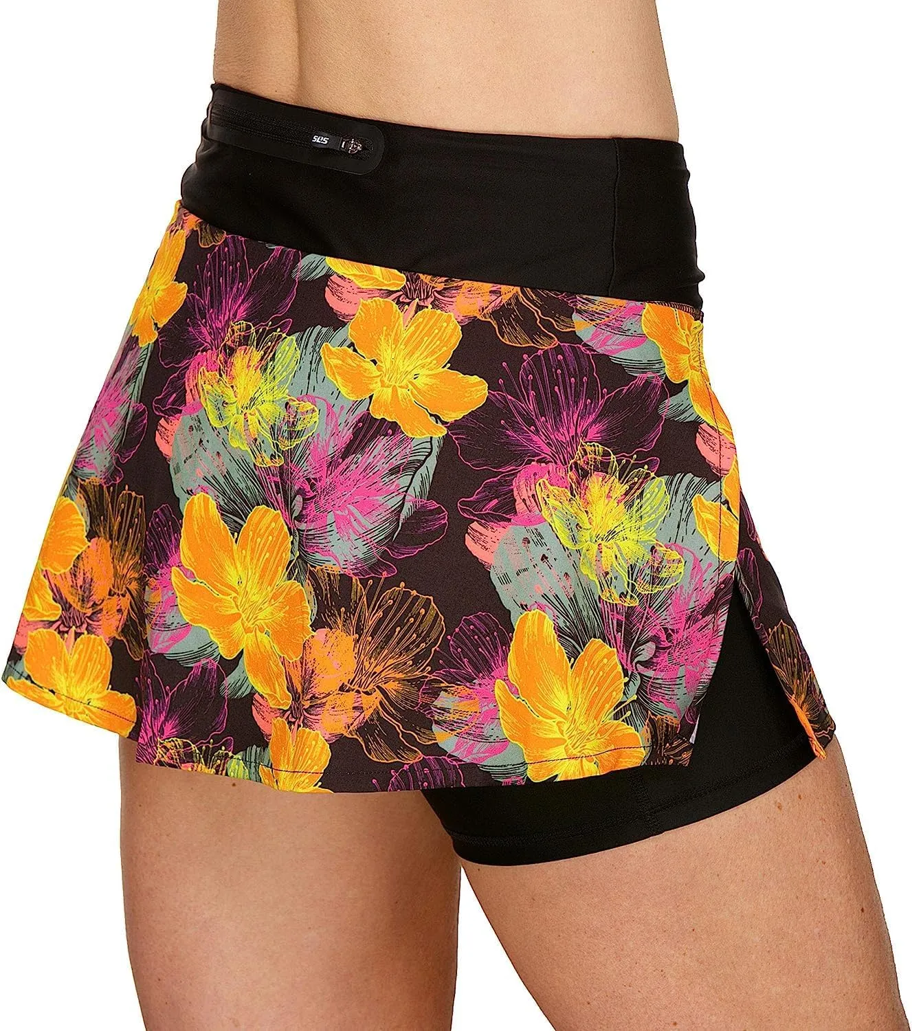 Athletic Skirt Shorts for Women, Lightweight Mini Tennis Skort with Pockets