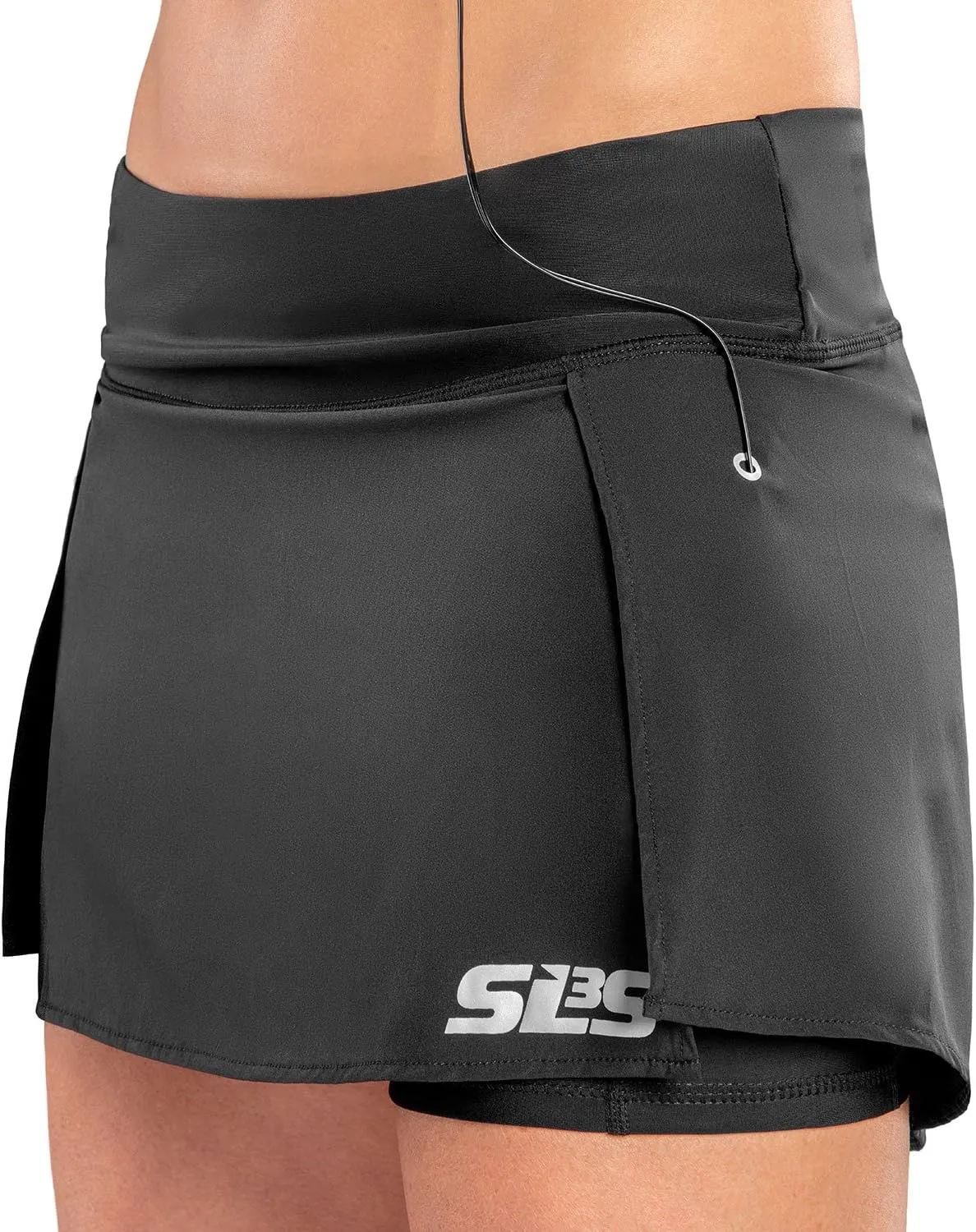Athletic Skirt Shorts for Women, Lightweight Mini Tennis Skort with Pockets