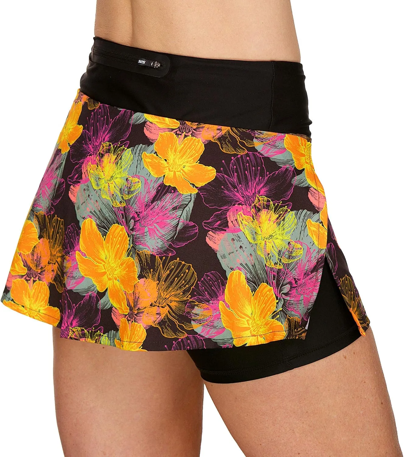 Athletic Skirt Shorts for Women, Lightweight Mini Tennis Skort with Pockets