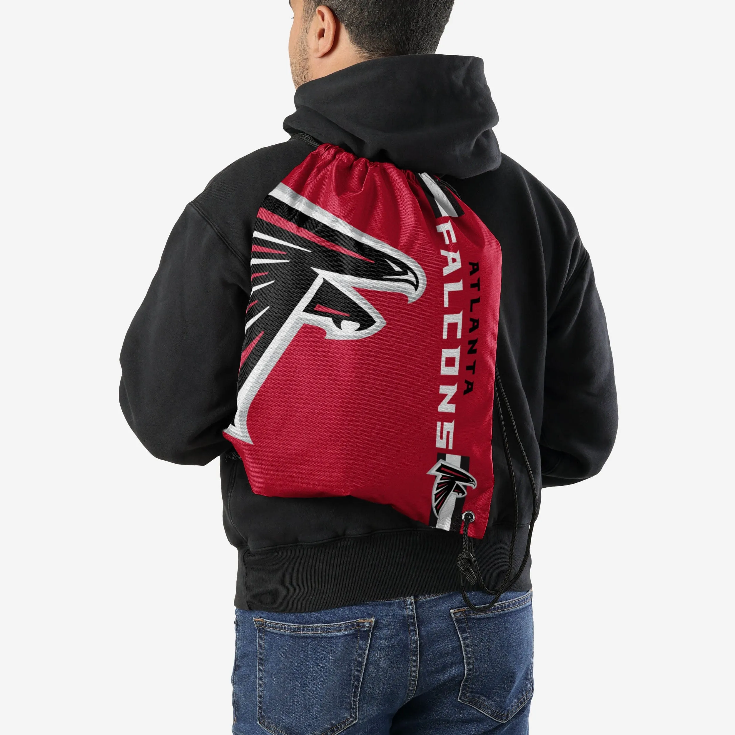 Atlanta Falcons Big Logo Drawstring Backpack