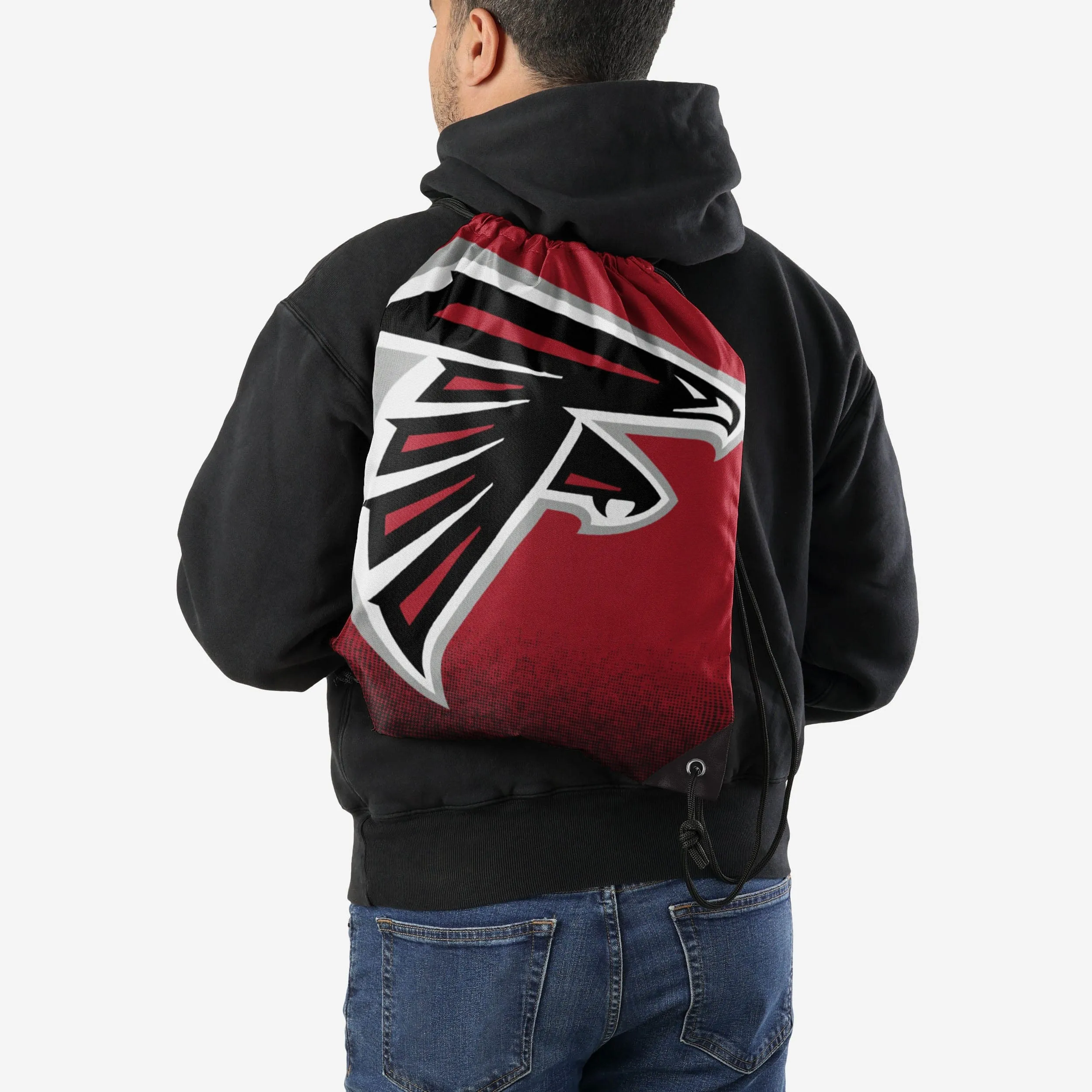 Atlanta Falcons Gradient Drawstring Backpack