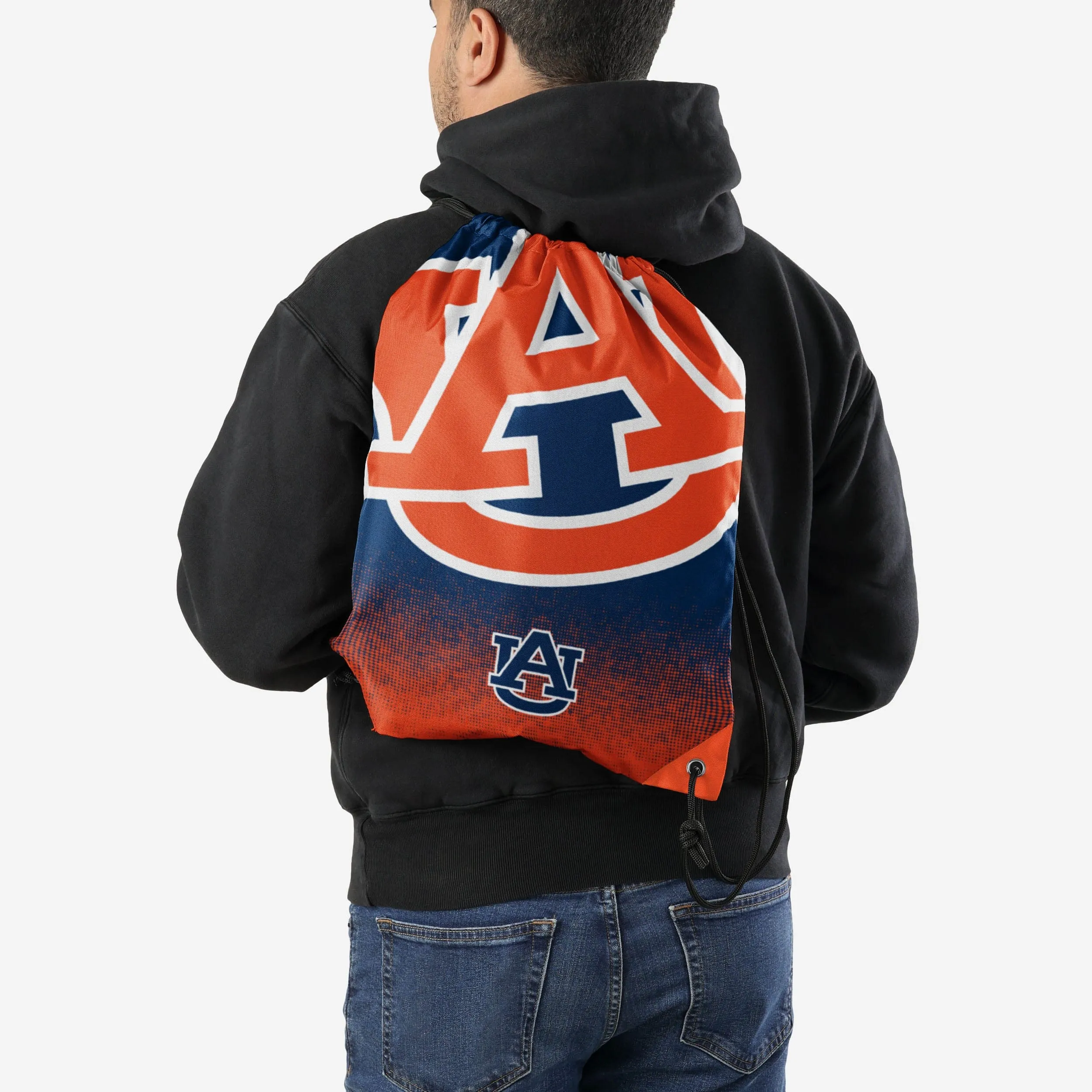 Auburn Tigers Gradient Drawstring Backpack