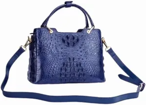 Authentic Real Alligator Leather Women's Handbag Genuine Exotic Crocodile Skin Lady Single Shoulder Bag Female Cross Bag