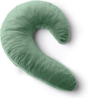 Avana Uno Adjustable Memory Foam Snuggle Pillow for Side Sleepers, Sage