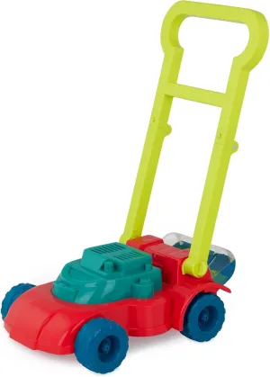 B. toys – Toy Lawn Mower – Bead Tumbler – Classic Push Toy for Kids, Toddlers – Easy Folding Storage - Indoor Outdoor Push Gardening Summer Toy– 3 Years   – Mini Mower