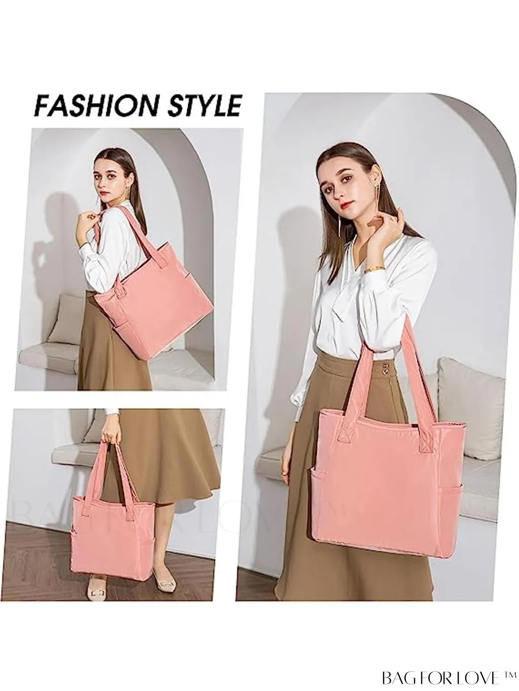 BagForLove - Professional and concise product title: Stylish and Functional Womens Laptop Tote Bag - Ideal Work and School Handbag