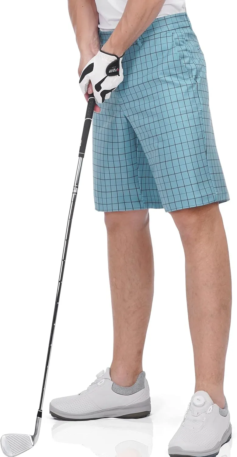 Bakery Men's Golf Shorts with 5 Pockets Stretch Lightweight Quick Dry Relaxed Fit Flat Front Casual Work Dress Shorts for Men