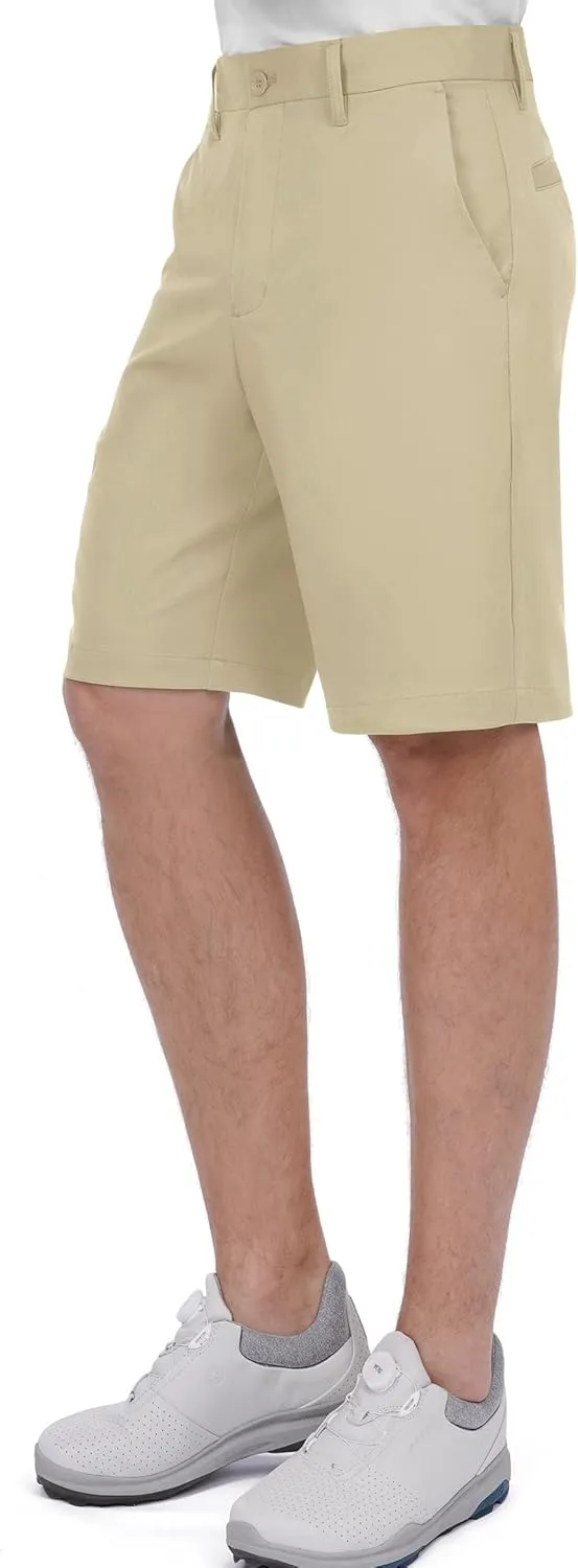 Bakery Men's Golf Shorts with 5 Pockets Stretch Lightweight Quick Dry Relaxed Fit Flat Front Casual Work Dress Shorts for Men