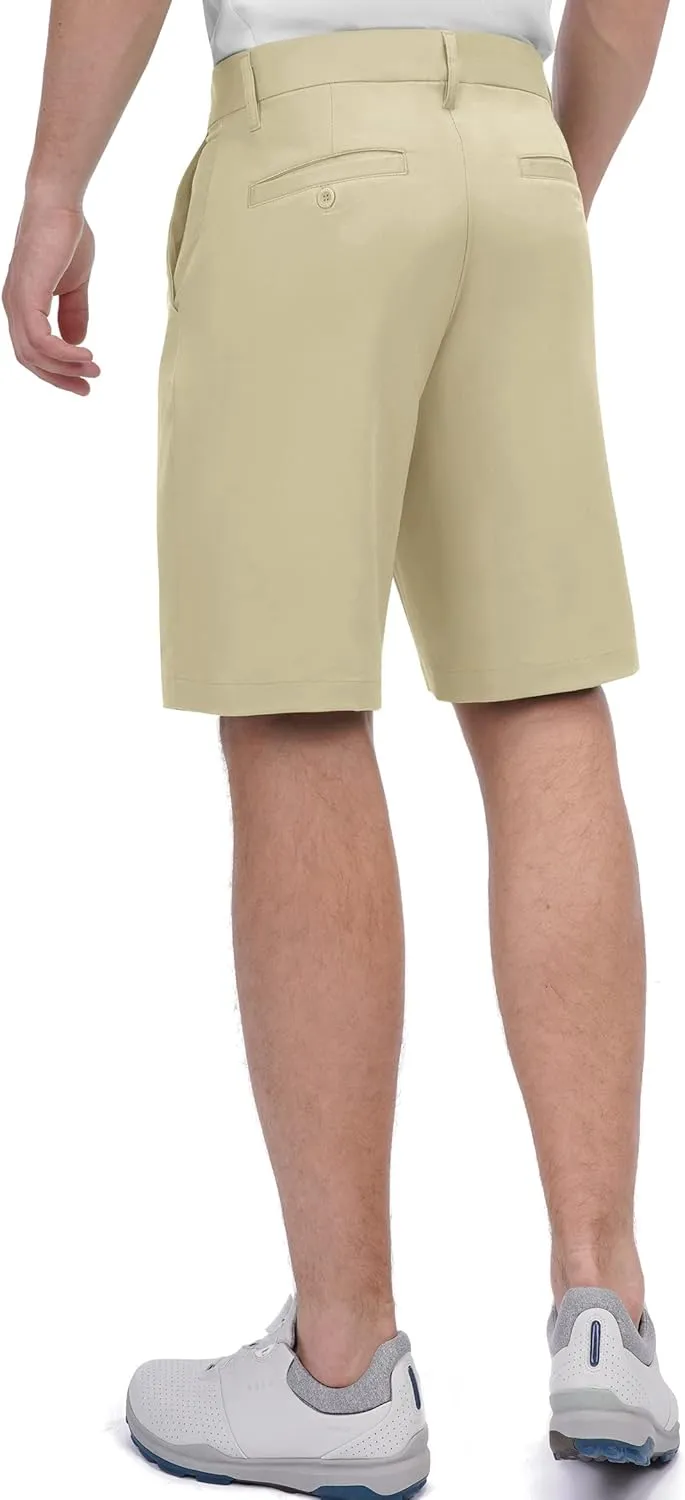 Bakery Men's Golf Shorts with 5 Pockets Stretch Lightweight Quick Dry Relaxed Fit Flat Front Casual Work Dress Shorts for Men