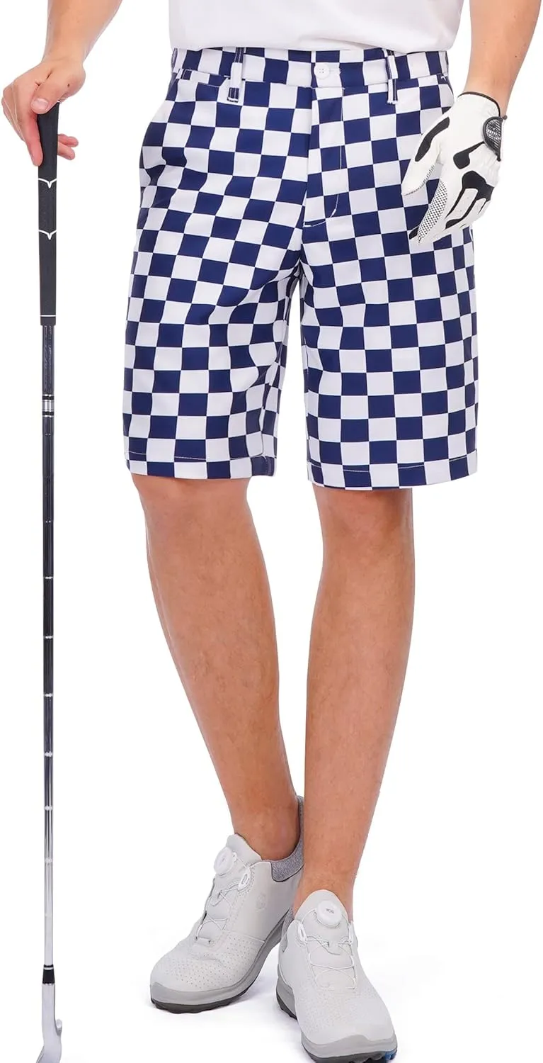 Bakery Men's Golf Shorts with 5 Pockets Stretch Lightweight Quick Dry Relaxed Fit Flat Front Casual Work Dress Shorts for Men