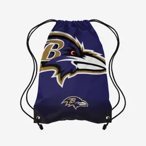 Baltimore Ravens Gradient Drawstring Backpack