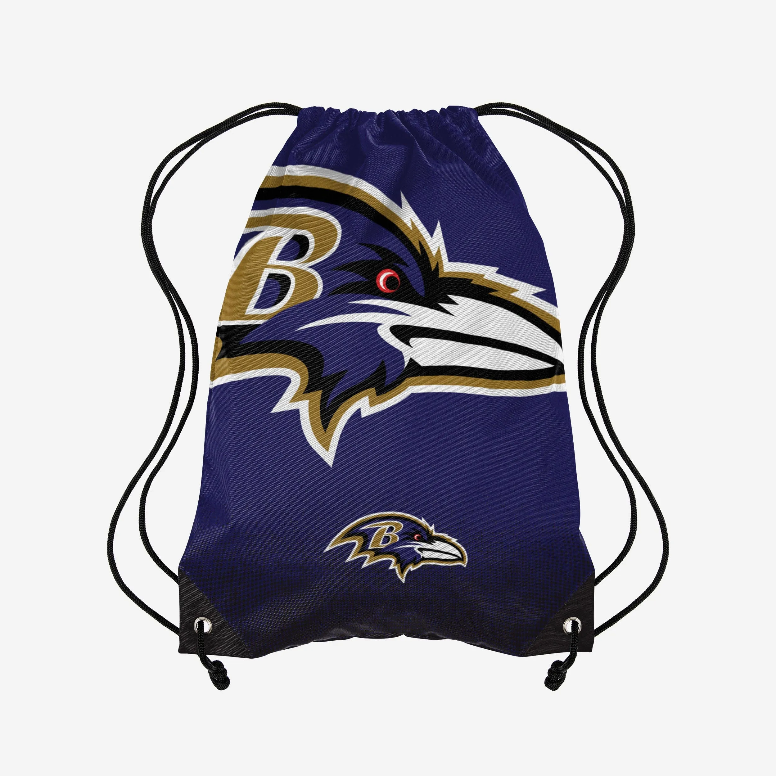 Baltimore Ravens Gradient Drawstring Backpack