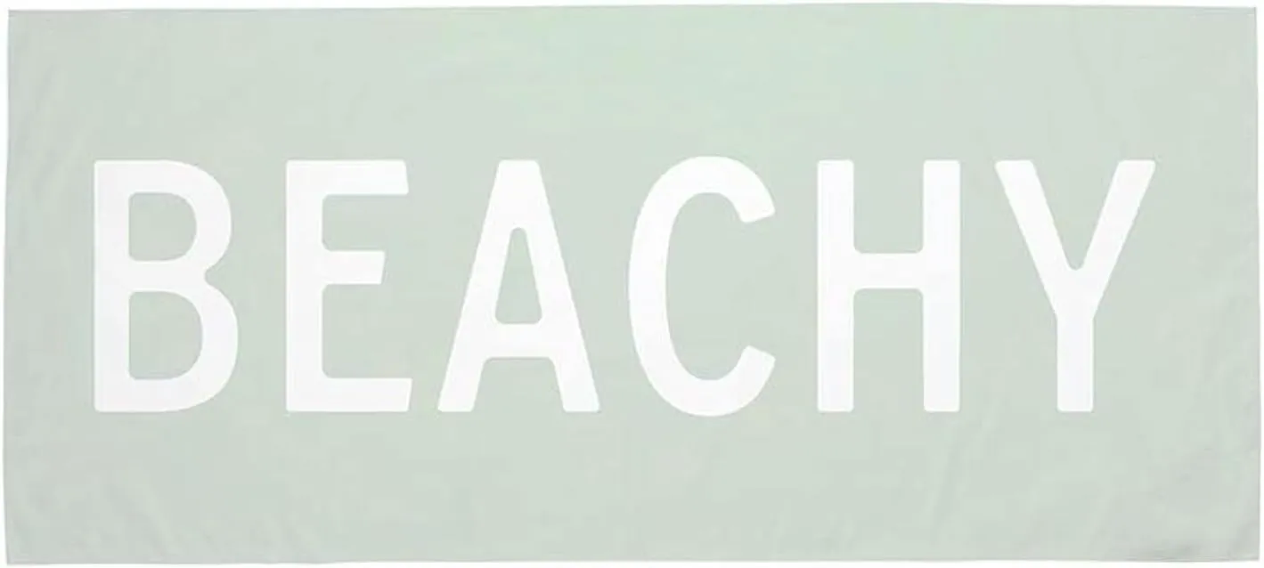 Beach Ultra Absorbent Quick Dry Towel, 78" x 35", Beachy