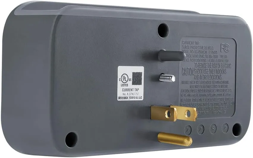 Belkin Wall Surge Protector - 3 Outlet w/ 2 USB Ports Mount with Premium Protection Against Surges Safe Charge for Mobile Devices, Tablets & More (540 Joules)
