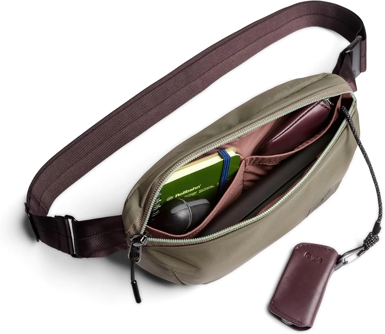 Bellroy Laneway Belt Bag (versatile crossbody sling bag, fanny pack) - SeaKelp