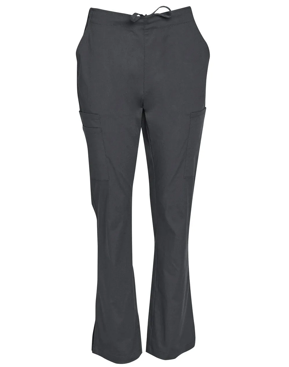 Benchmark M9720 LADIES SEMI-ELASTIC WAIST TIE SOLID COLOUR SCRUB PANTS