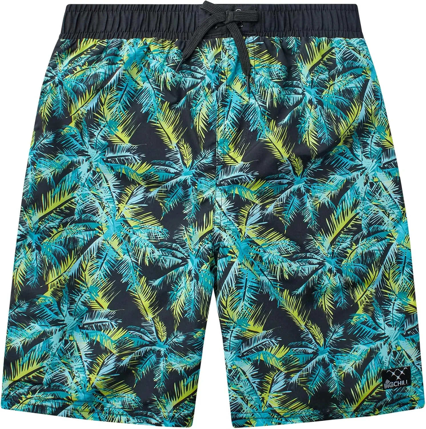 Big Chill Boys Rash Guard Set - 2 Piece UPF 50  Quick Dry Short Sleeve Swim Shirt and Swim Trunks for Boys (Sizes: 4-14)
