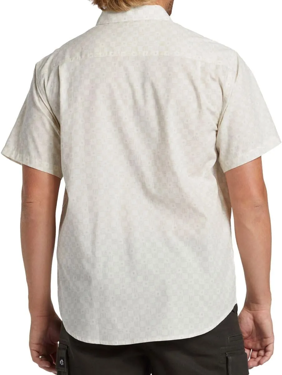 Billabong Men's Classic Sundays Woven Short Sleeve Shirt