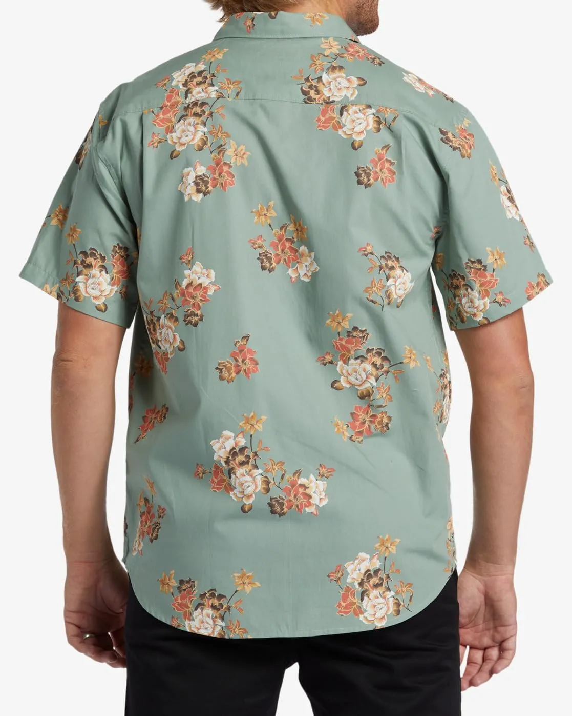 Billabong Men's Classic Sundays Woven Short Sleeve Shirt